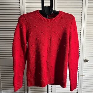 Lucky Brand Red Knit Pullover